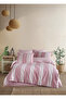 Natural Calors Double Duvet Cover Set with Four Pillows (with Tire Sheets) - 2