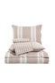 Natural Calors Double Duvet Cover Set with Four Pillows (with Tire Sheets) - 3