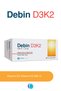 D3K2 Vitamin D3 and Vitamin K2 60 Capsules