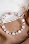 Certified Moonstone-Hematite Natural Stone Bracelet 6-8 mm - 4