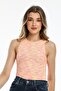 Mixed Neon Halter Neck Blouse - 4