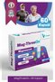 Magnesium 2-Pack Mag-Threeon Magnesium L-Treonate, Magnesium Taurate, Magnesium Bisglycinate, Vitamin B6, Vitamin B12, Vitamin C Vitamin D3 Vitamin K2 Food Supplement Containing 60 Capsules - 2