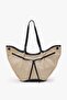 Large Tote Bag Beige & Black Niesha Allure