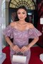 Embroidery Lace Fabric Boat Neck Pencil Dress - Dry Rose - 4
