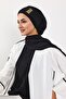 Ready-To-Wear Turban with Low-Cut Neckline and Gold Accessories, Black, Ht-11A - 9
