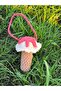 Hanging Lipstick Case Bag Charm / Hand Knitted - 2