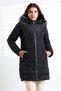 Tals Fashion Women's Black Color Water and Drip-Proof Wash-Resistant Furted Quilted Coat