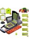 12 In 1 Manual Mandolin Fruit Vegetable Chopper Onion Dicer Veggie Slicer Vegetable Cu - 2
