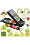12 In 1 Manual Mandolin Fruit Vegetable Chopper Onion Dicer Veggie Slicer Vegetable Cu - 3
