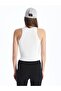 XSIDE Women's Crew Neck Plain Crop - 5