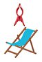 4 Pieces Deluxe Large Size Beach Towel Latch - Multi-Purpose Latch - Towel Holder - Sunbed Fixer - 2