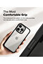 iPhone 16 Pro Case Cover | Fusion Bold Magnetic Series | Shockproof Bumper Phone Back Cover | Black - 5