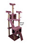 New Multi-Storey Cat House with Residence Design Jute Drawstring Scratching Tower and Resting Area - 2