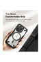 iPhone 16 Pro Case Cover | Fusion X Magnetic Series| Back Phone Cover- Black - 6
