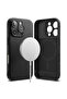 iPhone 16 Pro Case Cover | Onyx Magnetic Series| Black