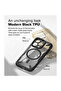 iPhone 16 Pro Case Cover | Fusion X Magnetic Series| Back Phone Cover- Black - 3