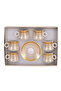 Ceramic Tea cup with Saucer, Mug,6pcs,BB3416