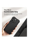 iPhone 16 Pro Max Case Cover | Rugged Gear Series | Back Phone Cover- Black - 6