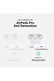 Case for Airpods Pro 2nd Generation Blue Marble - 2