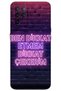 Oppo A54 Case Hd Pattern Printed Back Cover - Attention I'M