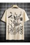 Unisex Tokyo Printed Oversize T-Shirt - 2