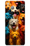 Infinix Zero 40 4g Case Hd Pattern Printed Back Cover - Colorful Dogs