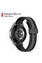 22mm Silicone Bands | Samsung Galaxy Watch 3 45mm| Black & Grey - 2
