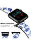 Apple Watch 38mm 40mm 41mm 42mm | Stylish Pattern Silicone Bands | Blue Flowers - 3