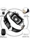 Leather Band For Apple Watch 38mm 40mm 41mm, Slim Leather Strap with D-Shape Buckle - Plain White - 3