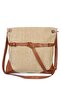 Lenora Straw Textured Shoulder Bag
