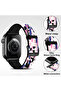 Apple Watch 38mm 40mm 41mm 42mm | Stylish Pattern Silicone Bands | Blue&Pink - 4