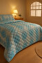 Mykonos Single Quilted Filled Pique 4 Seasons Baklava Dsn | Pillow Case Gift |   160X230Cm - 5