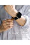 Leather One Basic Bold Apple Watch Band For Apple Watch 42 / 44 / 45mm / 49mm| Black - 4