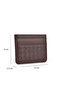, Unisex Genuine Leather Card Holder 1539852Z06 Claret Red - 2