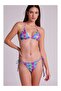 Melani Patterned Triangle Bikini