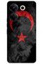 Tecno Camon 20 Pro 4g Case Hd Pattern Printed Back Cover - Black Flag