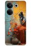Tecno Camon 20 Case Hd Pattern Printed Back Cover - Alone Female