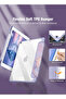 Case for iPad 9th / 8th / 7th Gen(2021/ 2020/ 2019) 10.2 Inch - Pencil Holder Cover - Lilac Marble - 4