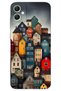 Samsung Galaxy A06 Case Hd Pattern Printed Back Cover - Colorful Houses