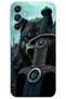 Samsung Galaxy A34 Case Hd Pattern Printed Back Cover - Moon Star Sword