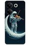 Tecno Camon 20 Pro 4g Case Hd Pattern Printed Back Cover - Astronaut Violin