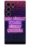 Samsung Galaxy S22 Ultra Case Hd Pattern Printed Back Cover - Attention I'M