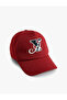 Embroidered Cotton Cap Hat
