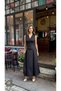 V-Neck Sleeveless Waist Fitted Atlas Maxi Women's Casual Special Occasion Dress