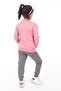 Girl's 3-Piece Printed Tracksuit Set - 3