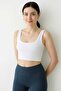 Seamless Seamless Square Neck Short Crop Tank Top