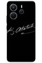 Xiaomi Redmi Note 14 Case Hd Pattern Printed Back Cover - Atatürk Signature