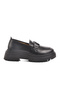 Black High Sole Women's Casual Shoes F-2047 Z - 3