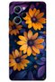 Xiaomi Poco X5 Pro Case Hd Pattern Printed Back Cover - Yellow Flower
