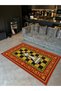 سجادة ديكور حديثة بنمط شطرنج من MOSSO، سجادة ديكور حديثة mosso229 - 3